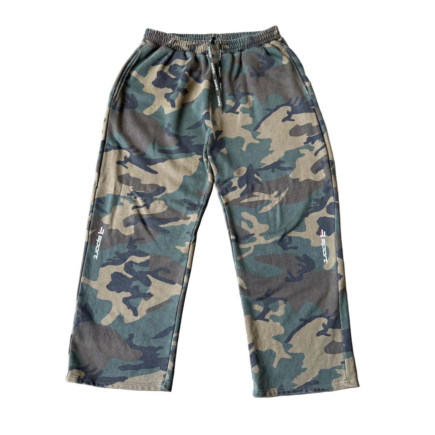 Groß - Himbeer-Camo-Hose