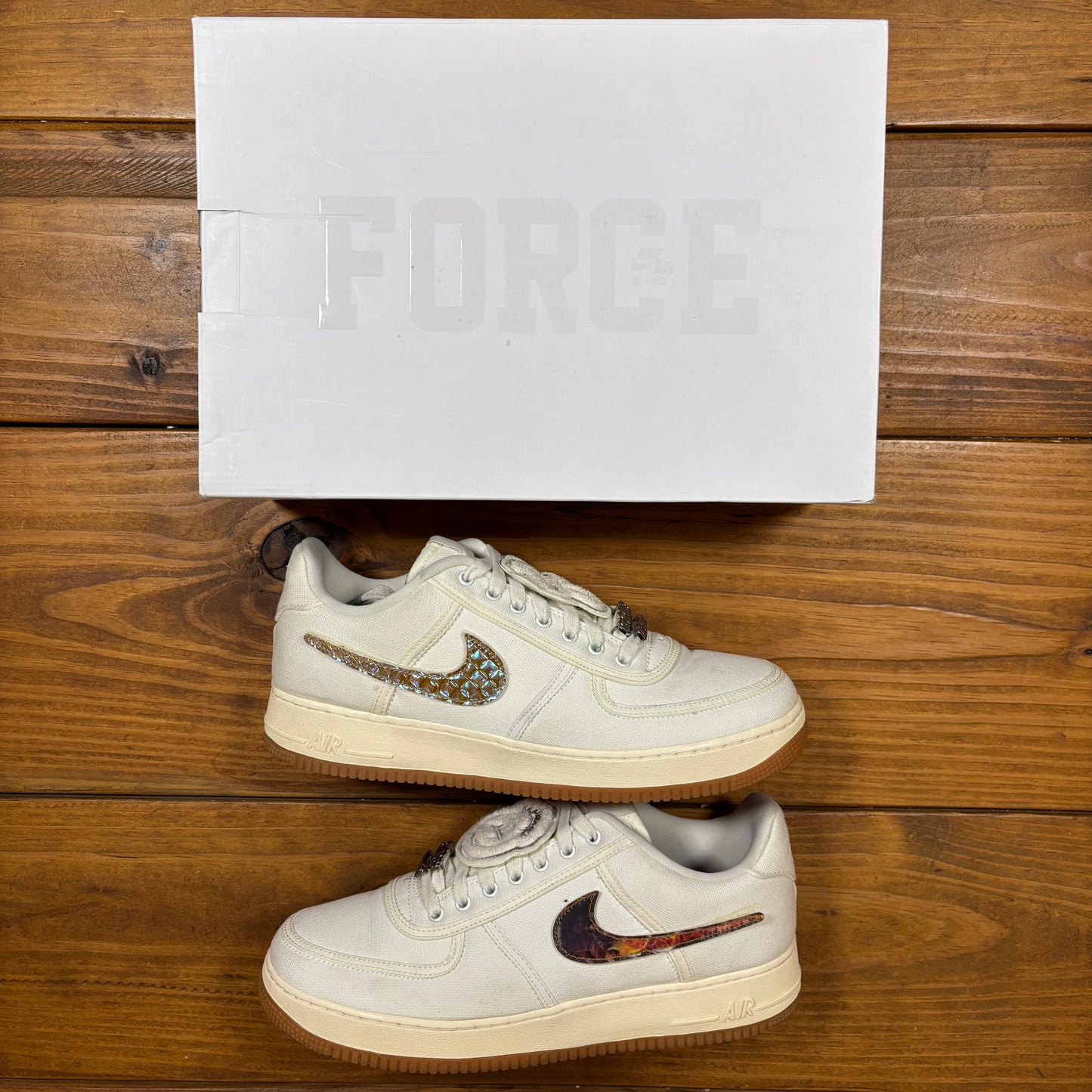 Travis Scott x Air Force 1 'Sail' (Used)