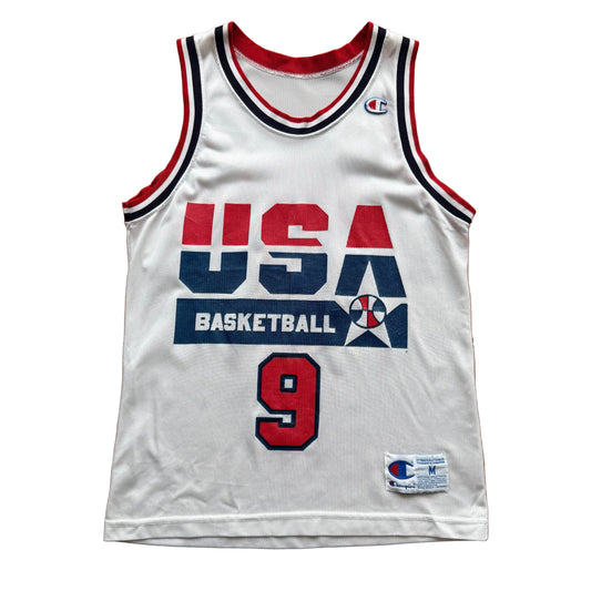 Medium - Vintage Champion Jordan USA Jersey