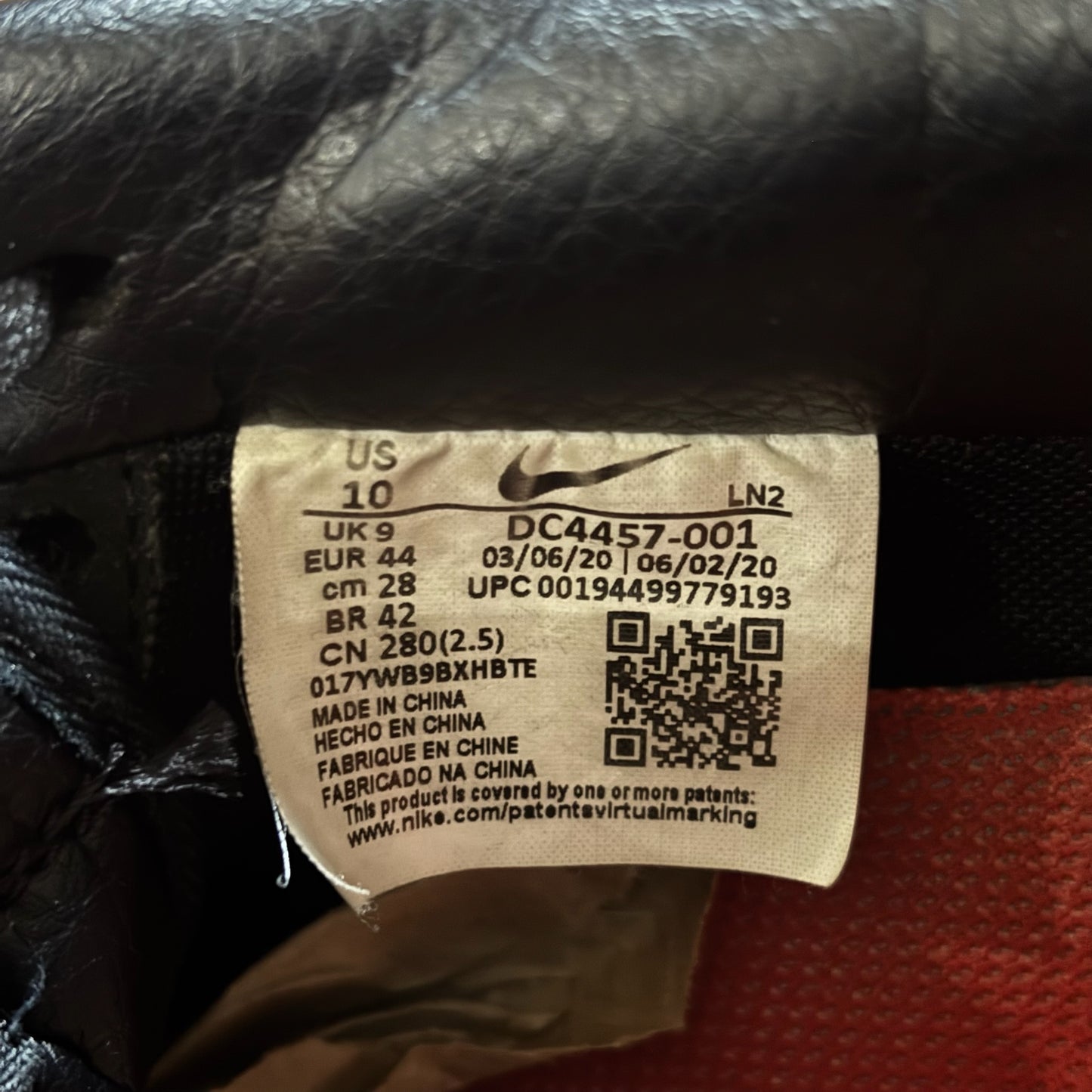 Cactus Plant Flea Market x Air Force 1 Low Premium 'Black' 2020 (Used)