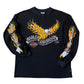 Grande - Camiseta de manga larga "Harley Flame" vintage