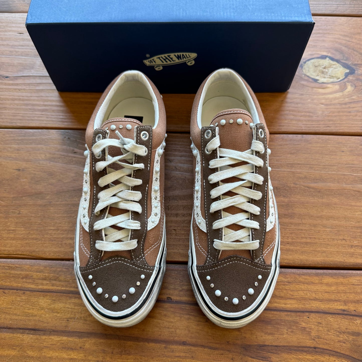 Size 9.5 - Vans Old Skool 36 'Pearlized Pack - Vintage Cocoa Brown' (Used)