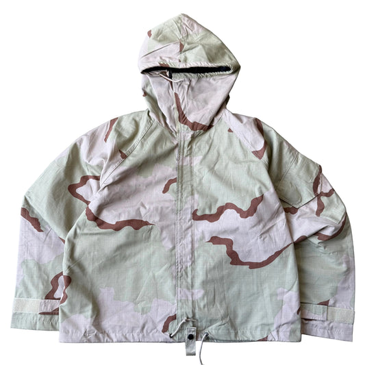 Große - Vintage Wüsten-Tarnanorakjacke