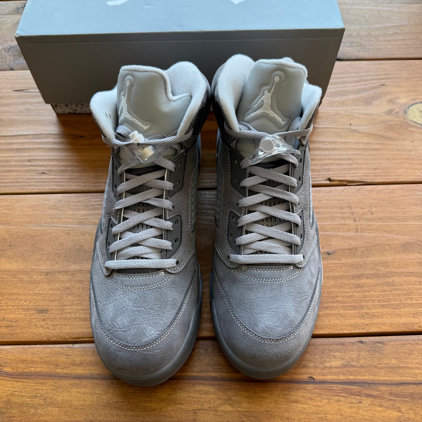 Größe 46 - Jordan 5 Retro 'Wolf Grey' 2026 (Gebraucht)