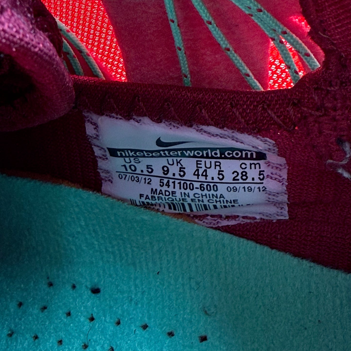 Size 10.5 - LeBron 10 'Christmas' (Used)