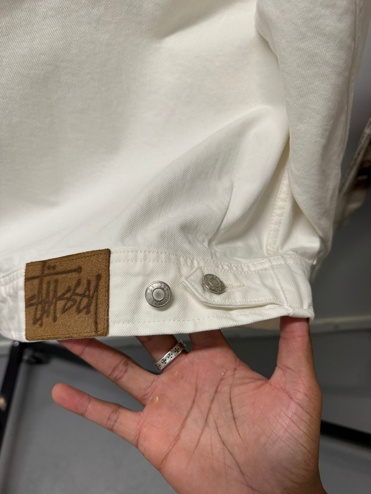 Small - Stussy Overdyed Work Jacket (Pre-Owned)