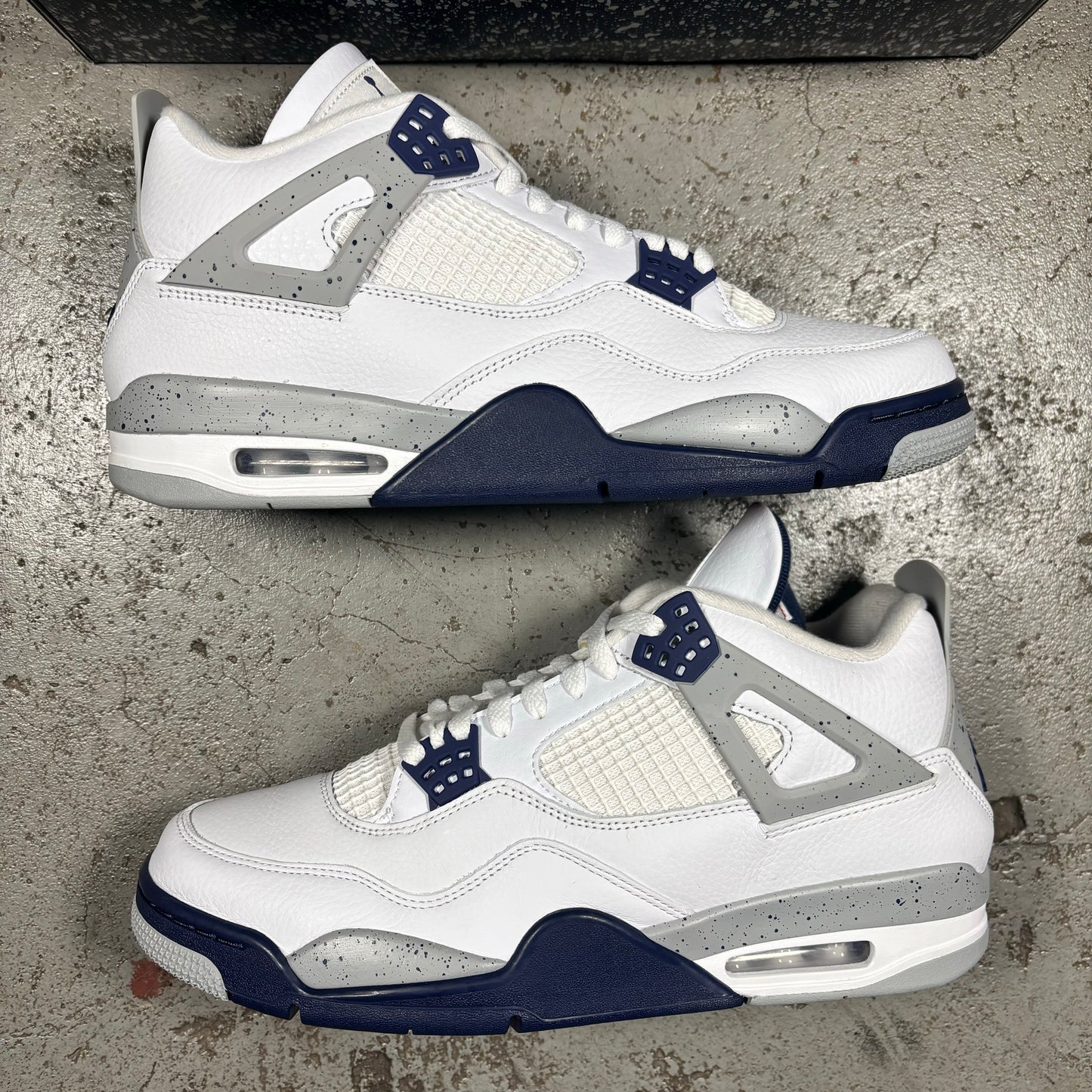 JORDAN 4 RETRO 'MIDNIGHT NAVY' (USED)