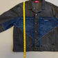 Supreme 2-Tone Paneled Denim Jacket (Pre-Owned) - Large