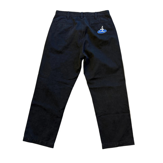 Supreme Chino Pin Up Pant 'Black' (Pre-Owned) - Size 32