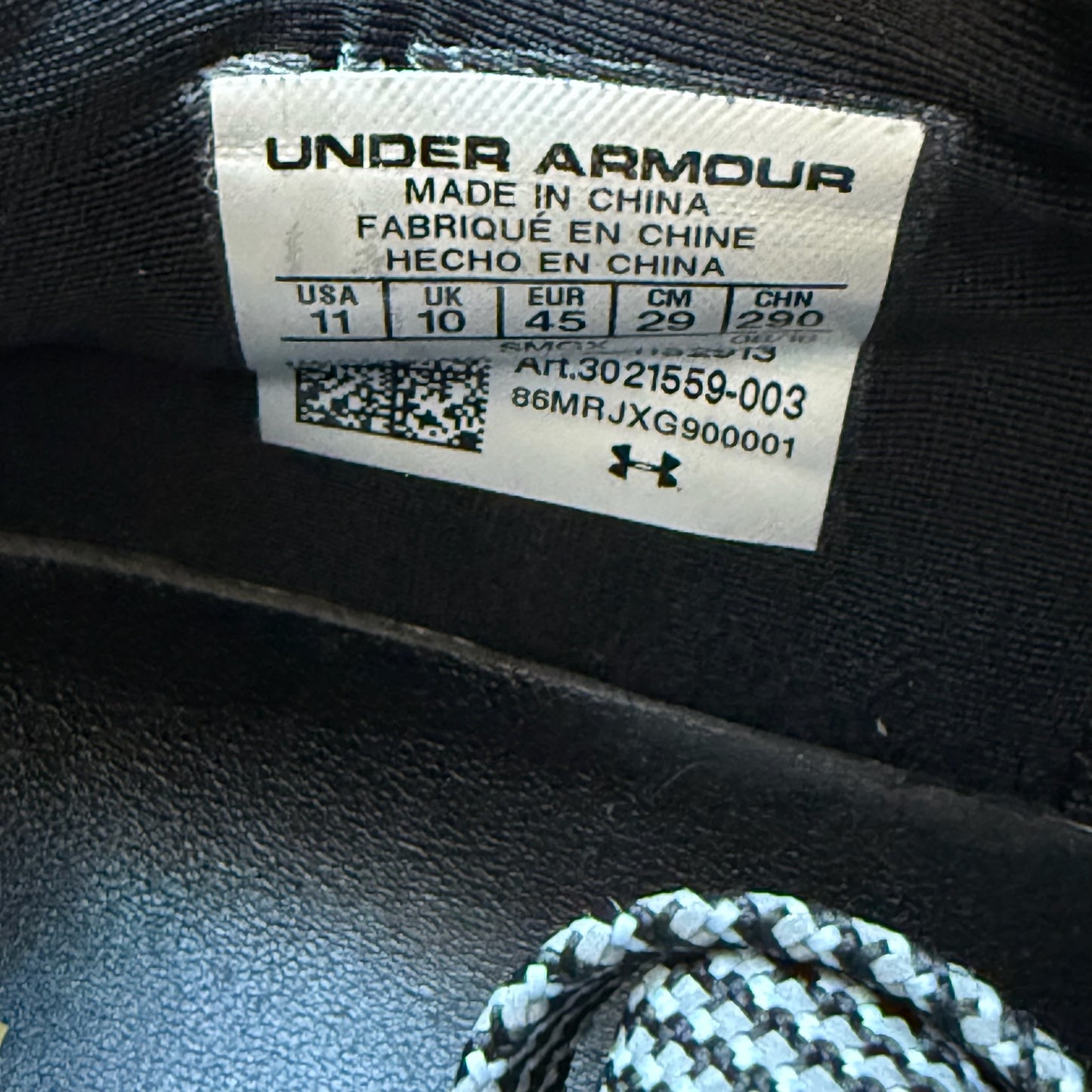 Size 11 - Under Armour ASAP Rocky SRLo 'Blue' (Used)