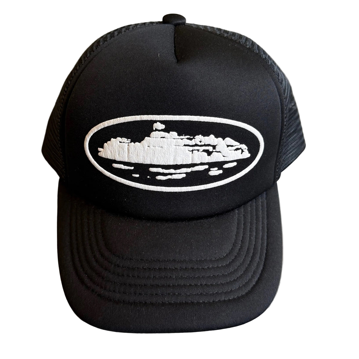 Corteiz Island Puff Print Trucker Hat