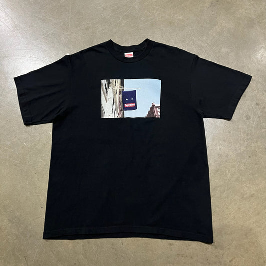 Supreme Banner Tee (Used)