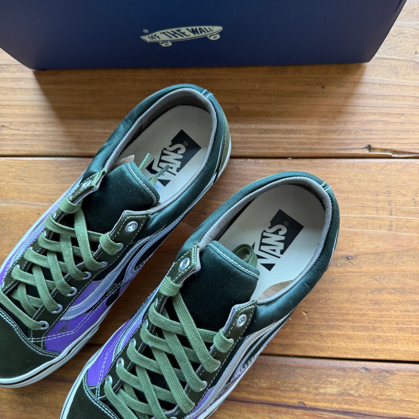 Größe 46 – Vans Old Skool 36 LX 'Archive Flame Green' (gebraucht)