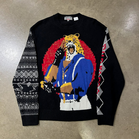 SIZE MEDIUM - Supreme Yohji Yamamoto Tekken Sweater (Used)