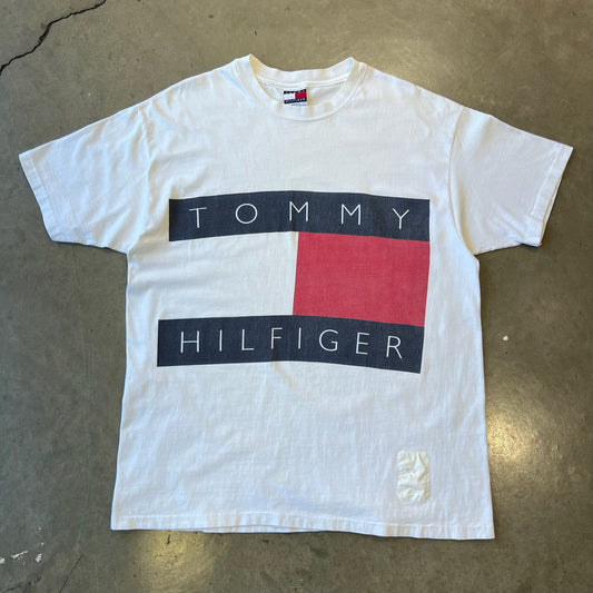 TOMMY HILFIGER FLAG TEE