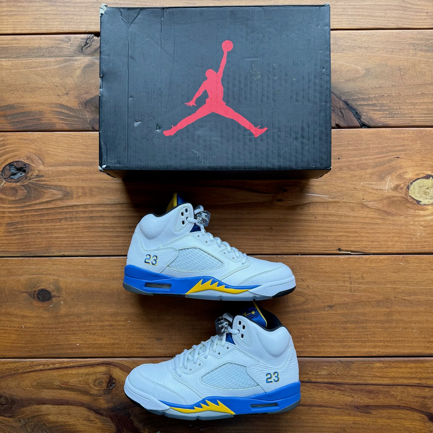 Size 9 - Jordan 5 Retro 'Laney' 2013 (Used)