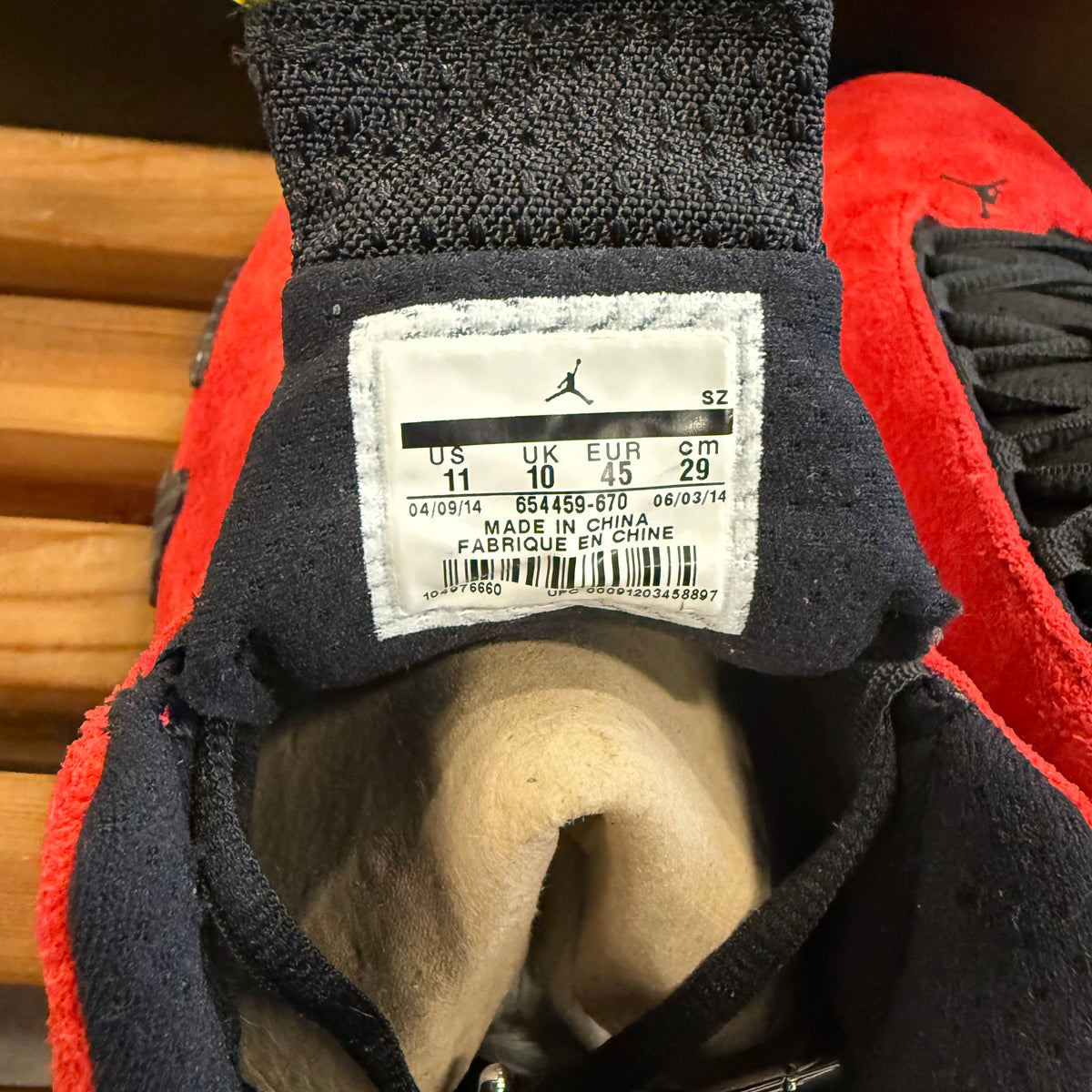 Jordan 14 Retro 'Ferrari' (Used) - Size 11