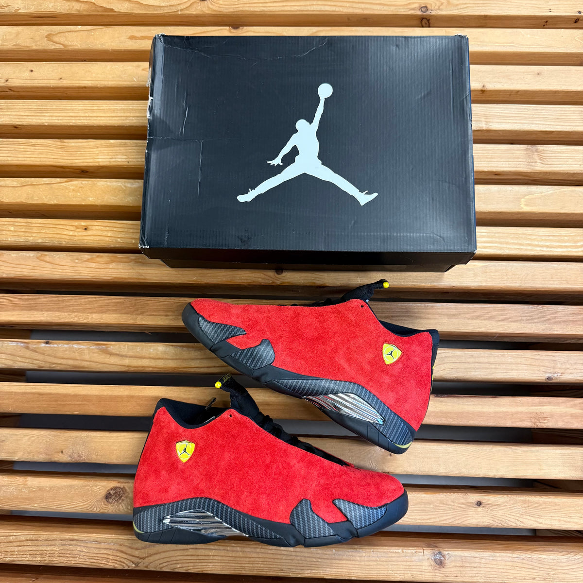 Jordan 14 Retro 'Ferrari' (Used) - Size 11