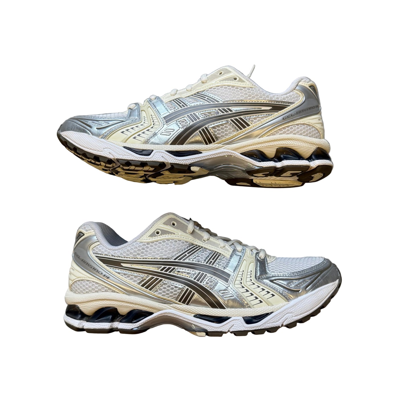 Size 9 - Asics Gel Kayano 14 'White Ivory' (Used/No Box)
