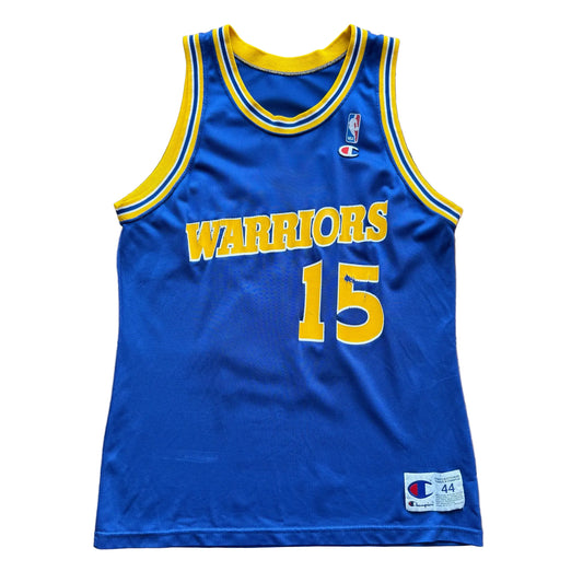 Large - Vintage Champion LaTrell Sprewell Warriors Jersey