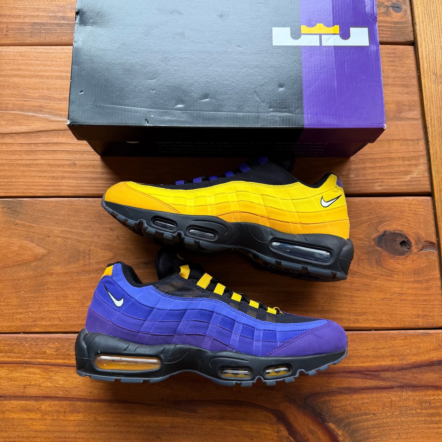 Talla 12 - LeBron James x Air Max 95 NRG 'Home Team' (Usado)