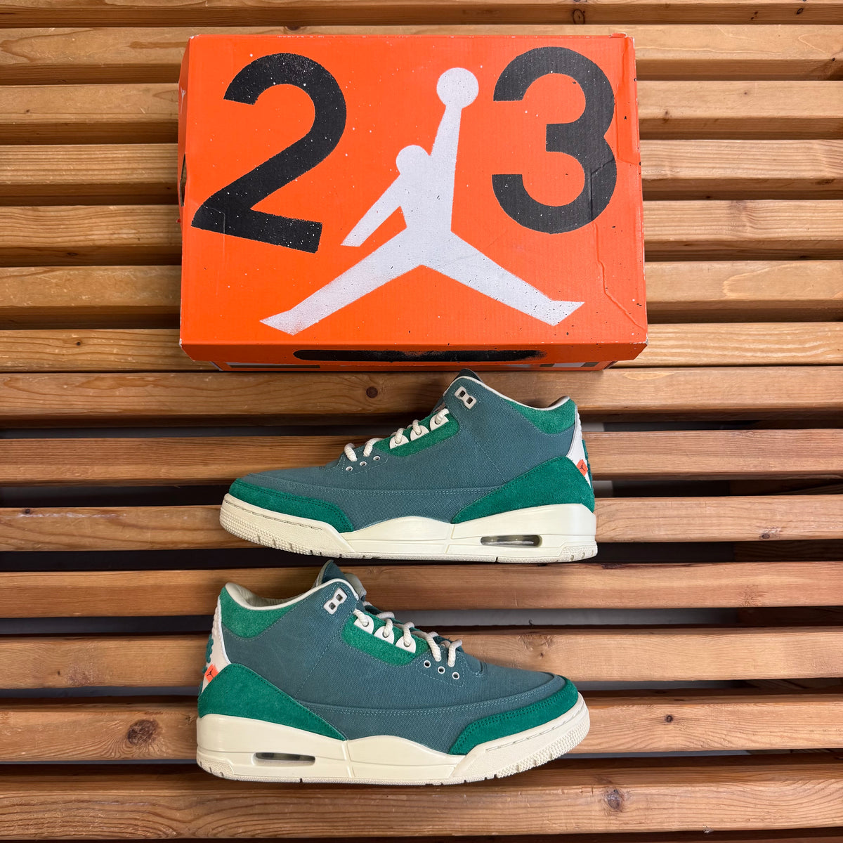 Size 11.5W/10M - Nina Chanel Abney x Wmns Jordan 3 Retro SP 'Bicoastal' (Used)