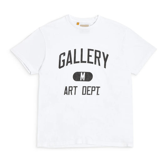 Gallery Dept White Logo Tee