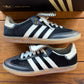 SIZE 7 - Wales Bonner x Samba Pony 'Black' (Used)