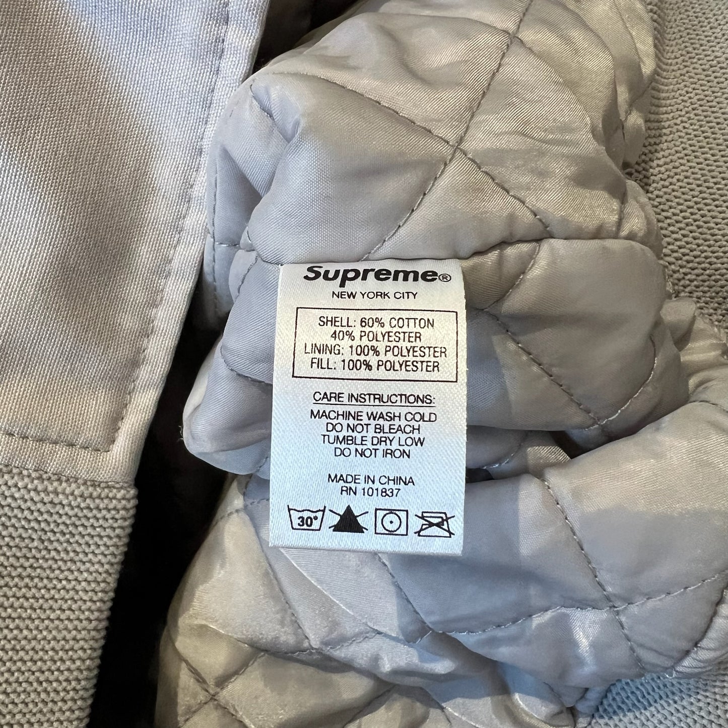 MEDIUM - Supreme Playboy Crew Jacket (Used)