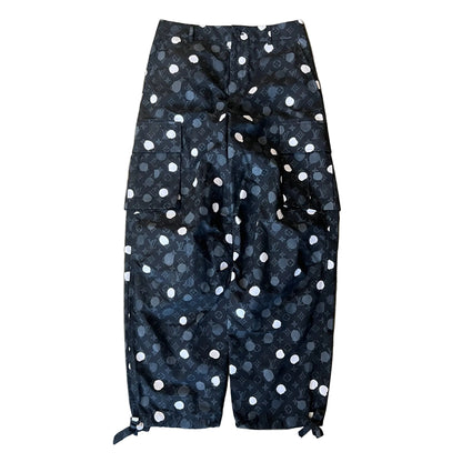 Größe 30 – LV Infinity Dots Bedruckte Cargohose