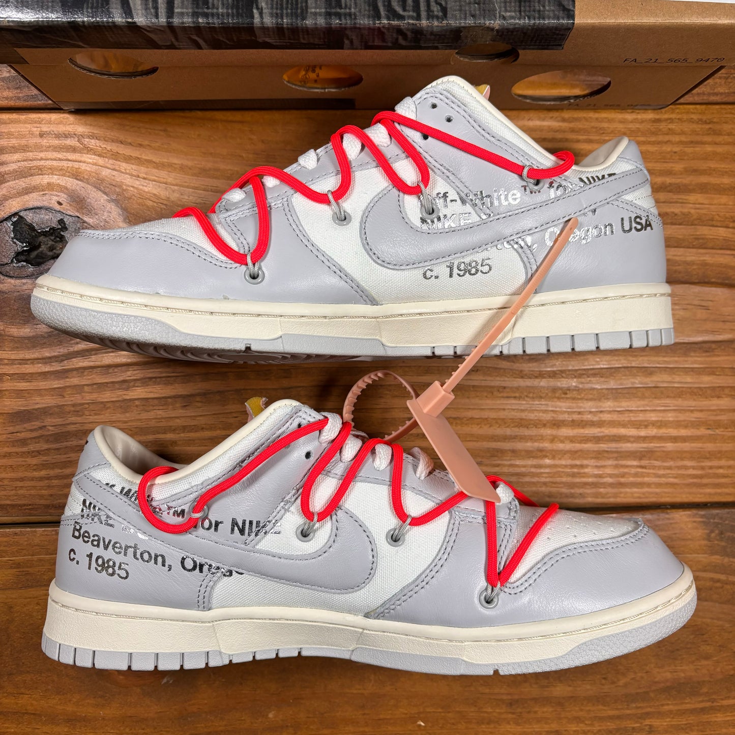 Off-White x Dunk Low 'Lot 06 of 50' (Used)