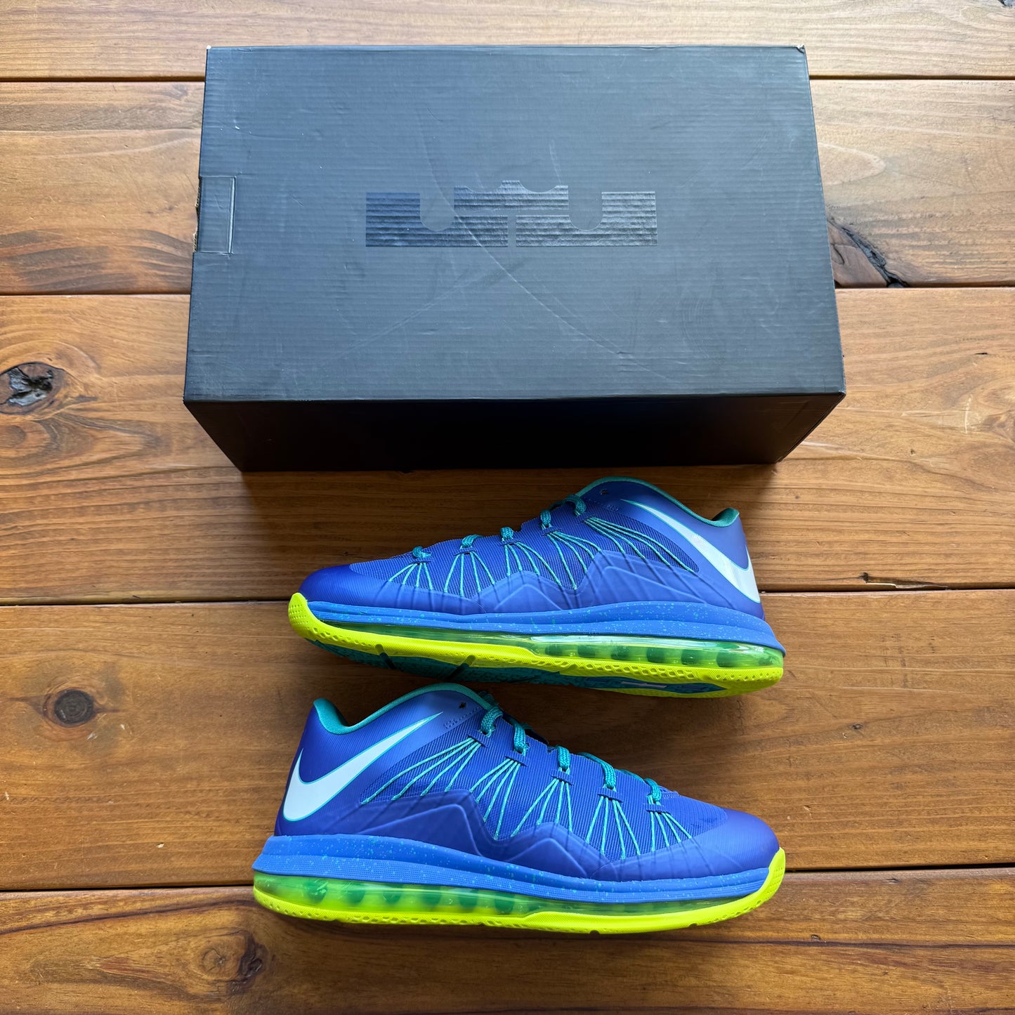 Size 10.5 - Air Max LeBron 10 Low 'Sprite' (Used)