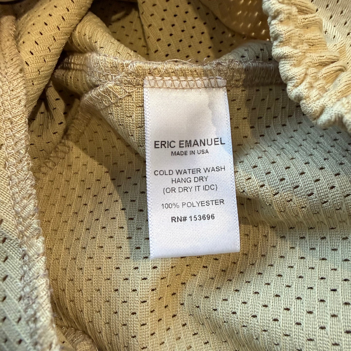 Small - Eric Emanuel Basic Short 'Vegas Gold'