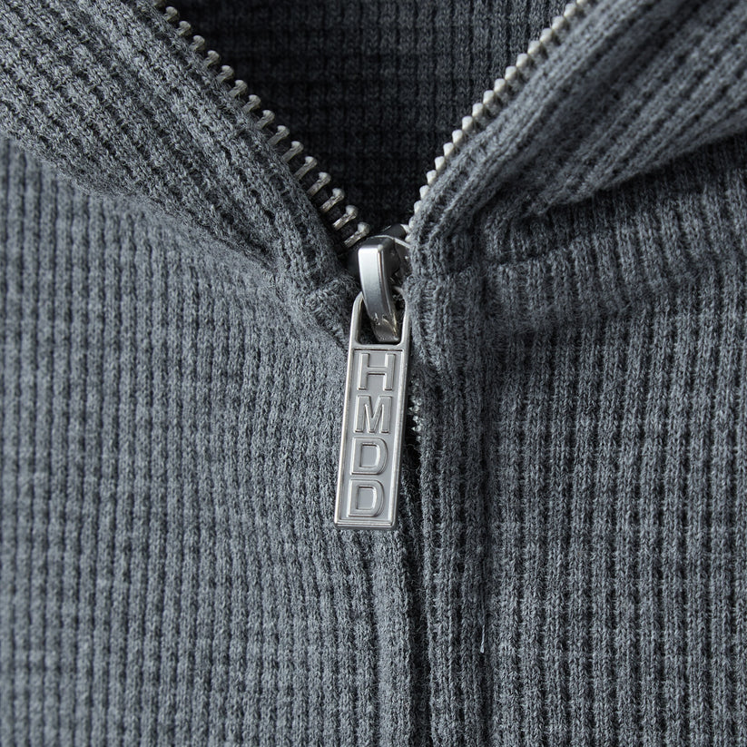 HMDD Thermal Full Zip 'Grey' - Small