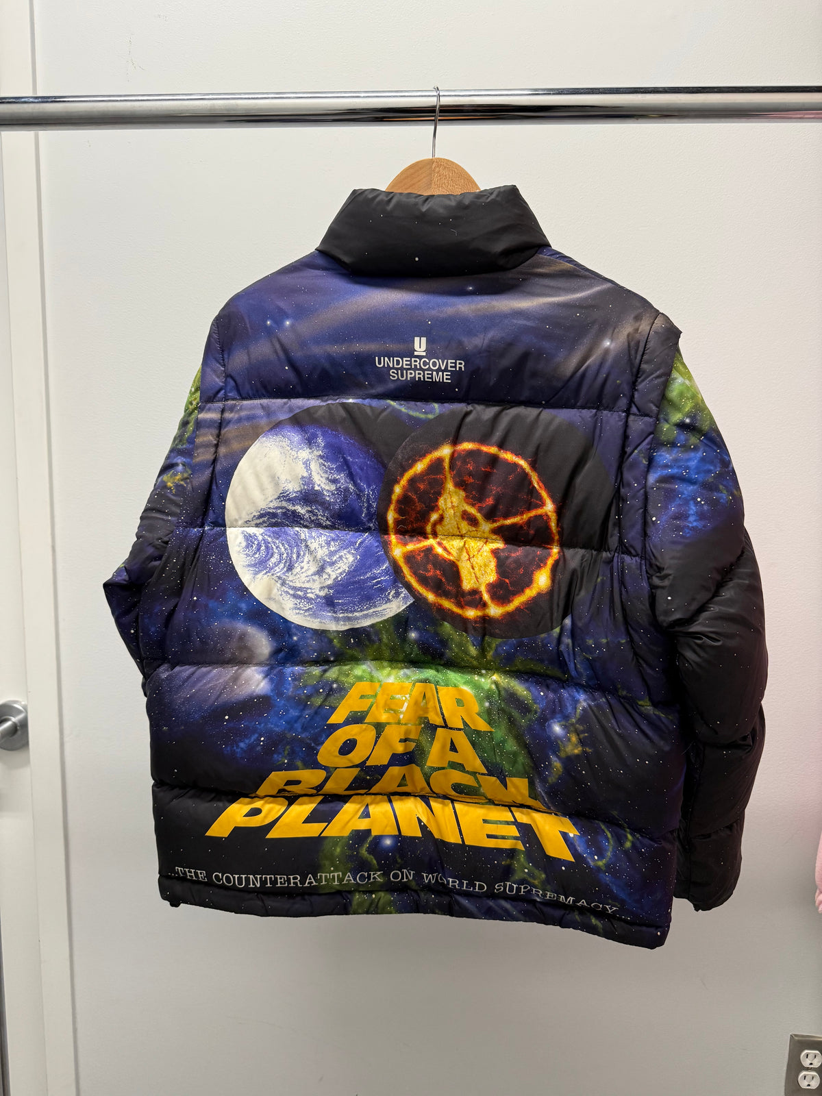 Supreme Undercover/Public Enemy Puffer Jacket (Pre-Owned) - Small