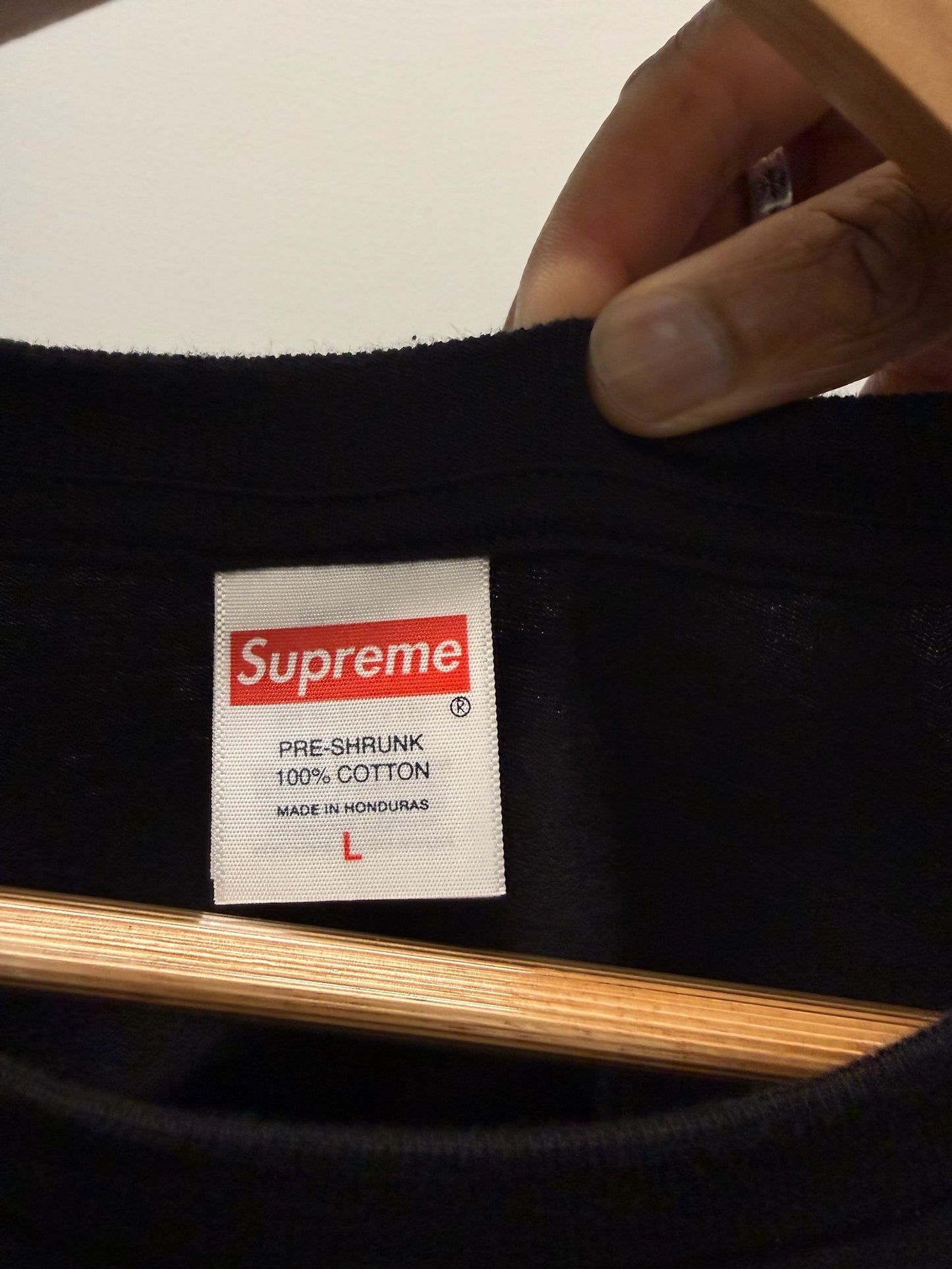 Large - Supreme RX Tee 'Black' (Pre-Owned)