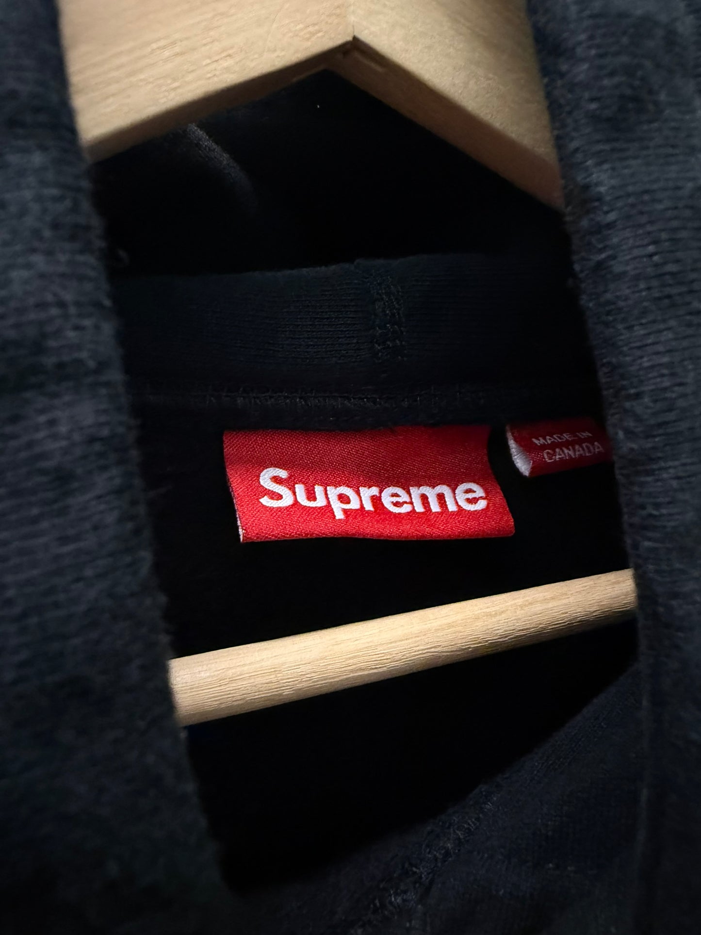 Large - Supreme Box Logo Hooded Sweatshirt - FW24 'Black' (Pre-Owned)