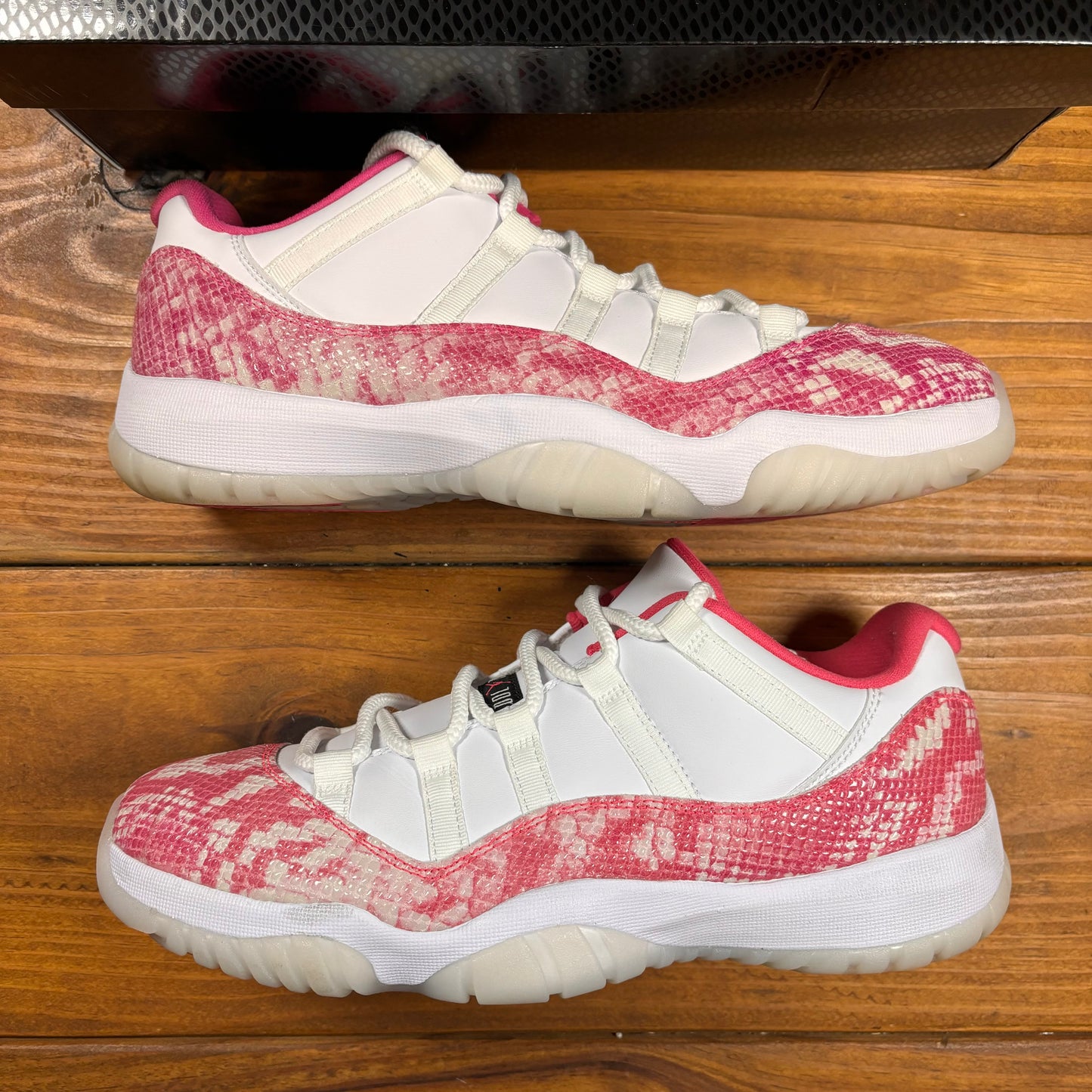 Wmns Jordan 11 Retro Low 'Pink Snakeskin' (Used)