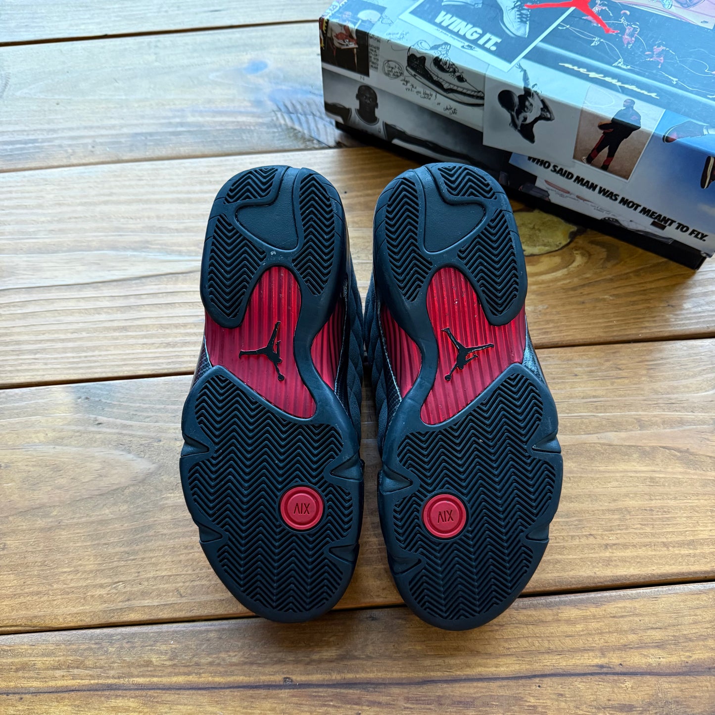 Size 8.5 - Jordan 14 Retro SE 'Black Ferrari' (Used)