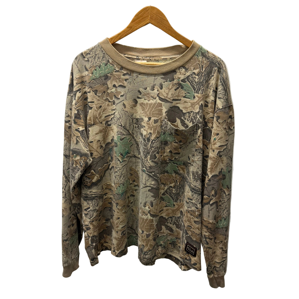 Vintage Camo Pocket Longsleeve - XL