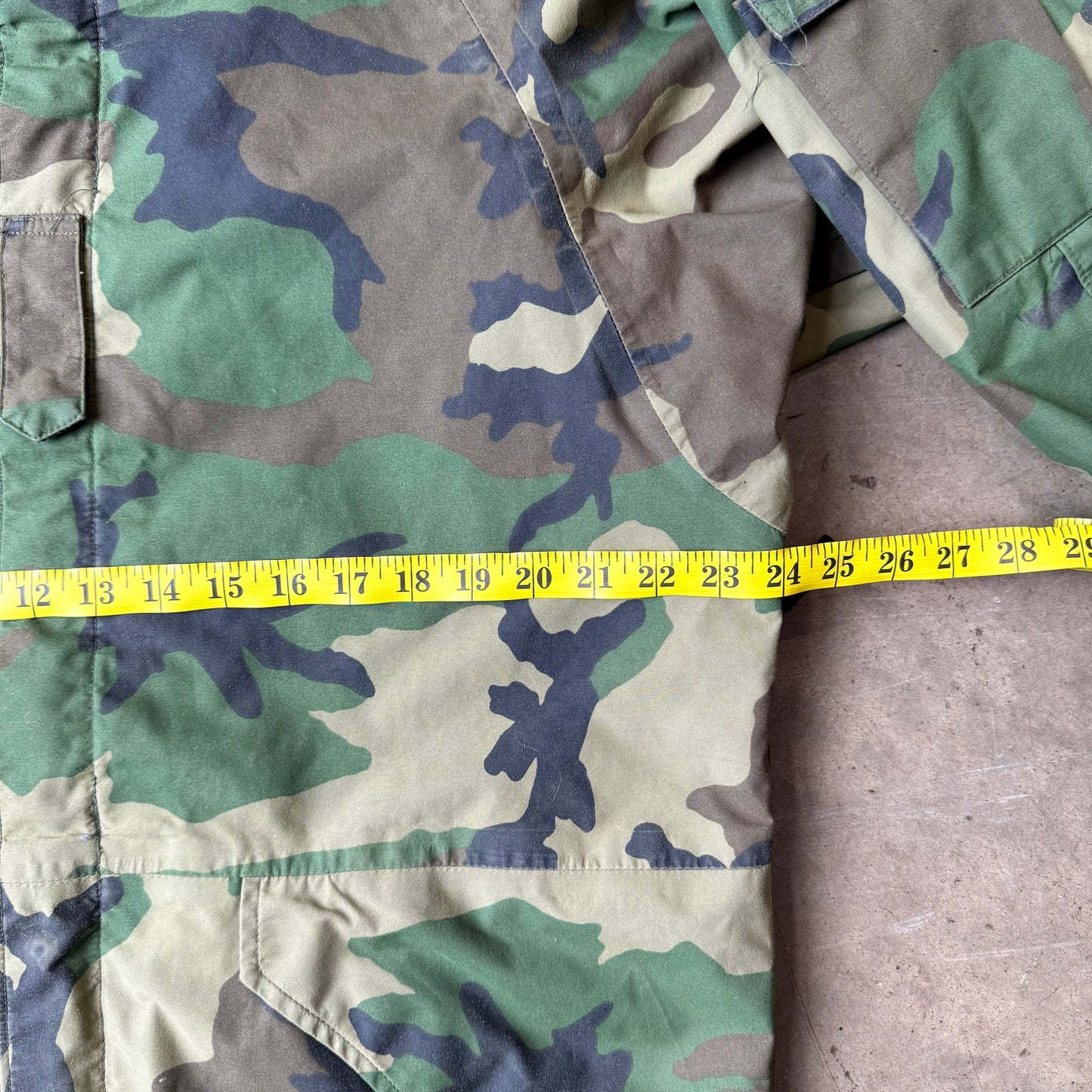 XL - Chaqueta Anorak Camuflaje Militar Vintage