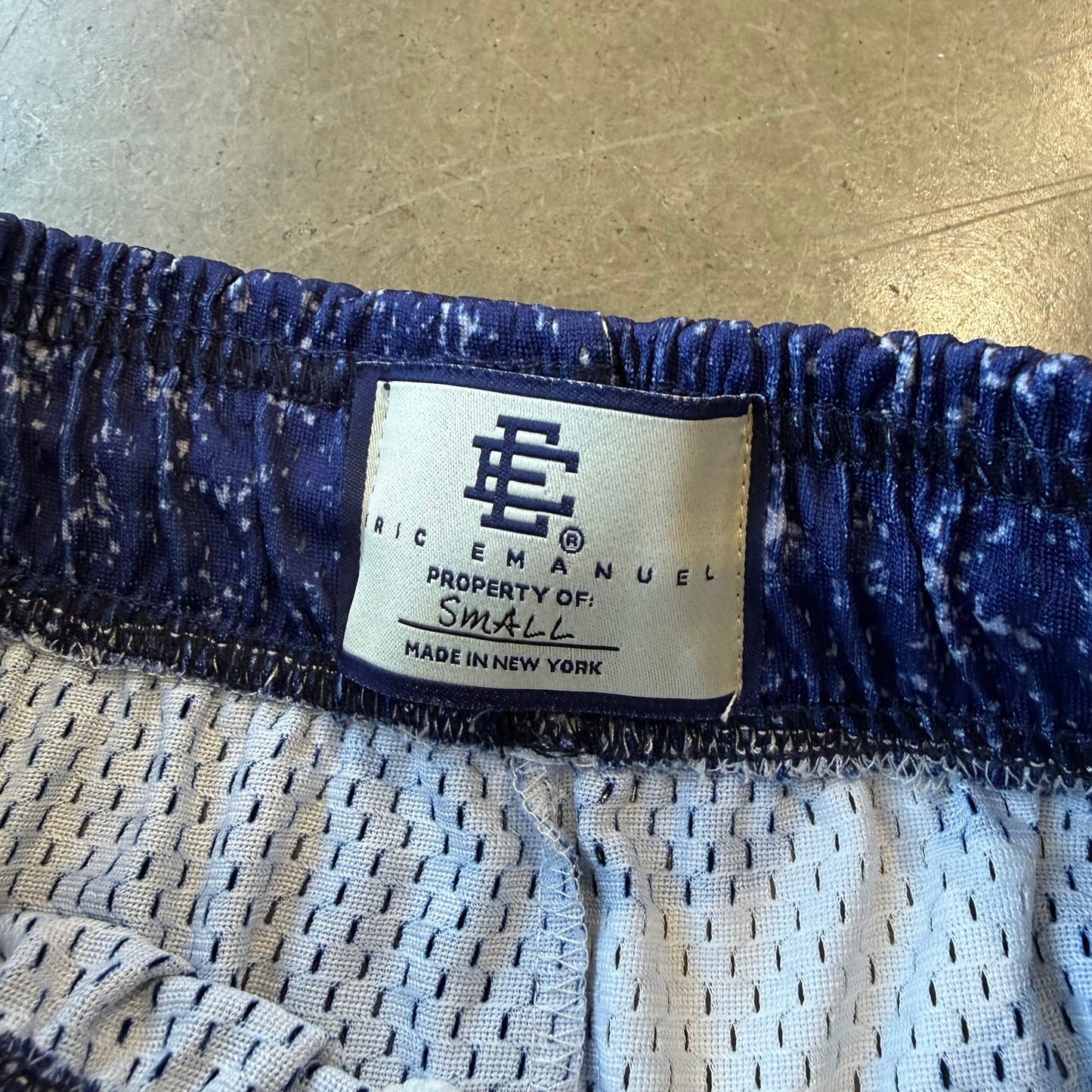 Small - Eric Emanuel Denim Stars Shorts