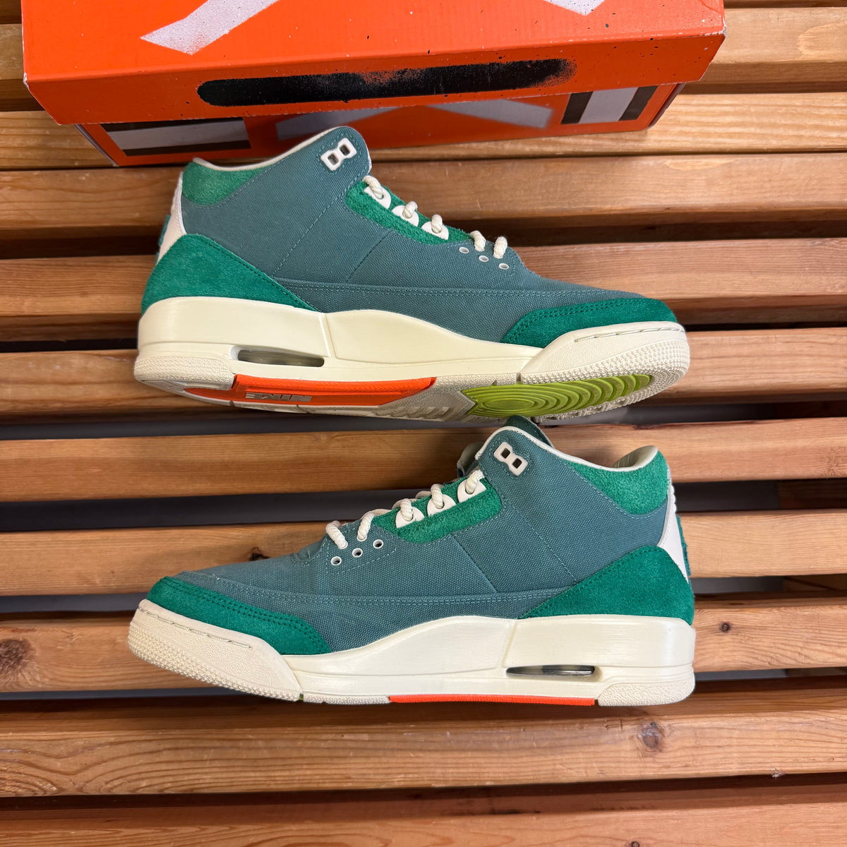 Size 11.5W/10M - Nina Chanel Abney x Wmns Jordan 3 Retro SP 'Bicoastal' (Used)