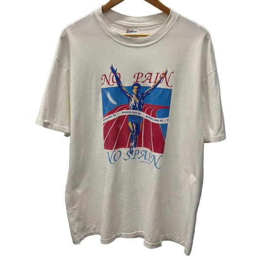 Vintage 1992 Barcelona Spain Tee - XL