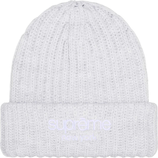 Supreme Chunky Rib Classic Logo Beanie