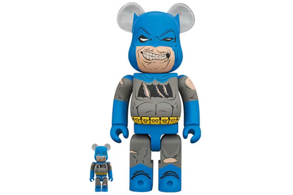 Bearbrick Batman TDKR: The Dark Knight Triumphant 100% & 400% Set (Pre-Owned)