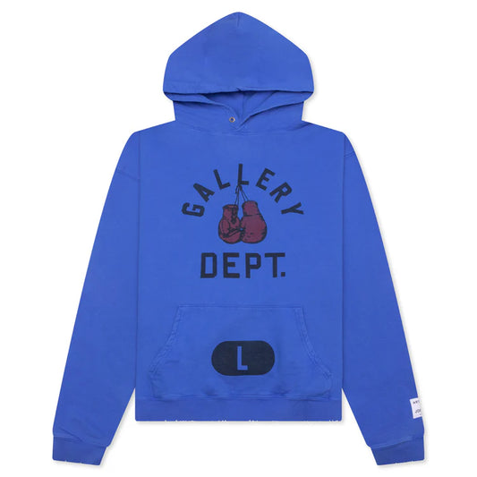 Gallery Dept Boxing Merch Hoodie - Royal