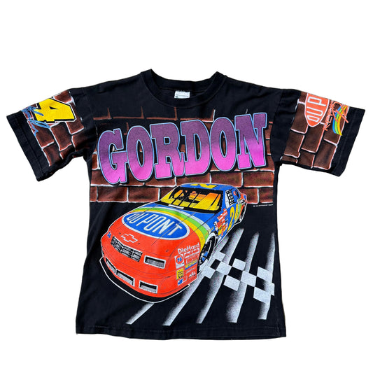 Small - Vintage Jeff Gordon AOP Racing T-Shirt