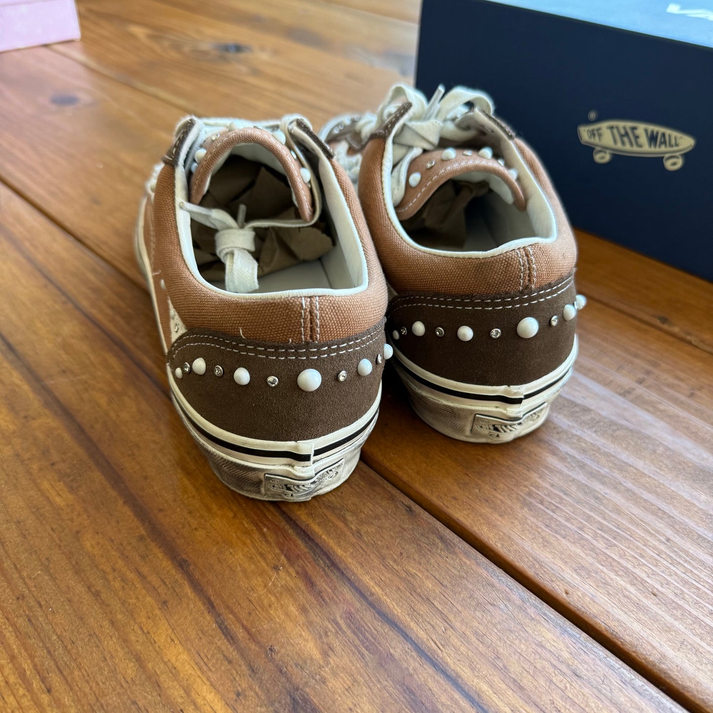 Size 9.5 - Vans Old Skool 36 'Pearlized Pack - Vintage Cocoa Brown' (Used)
