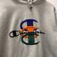 Supreme Champion Stacked C Hooded Sweatshirt (Pre-Owned) - Large